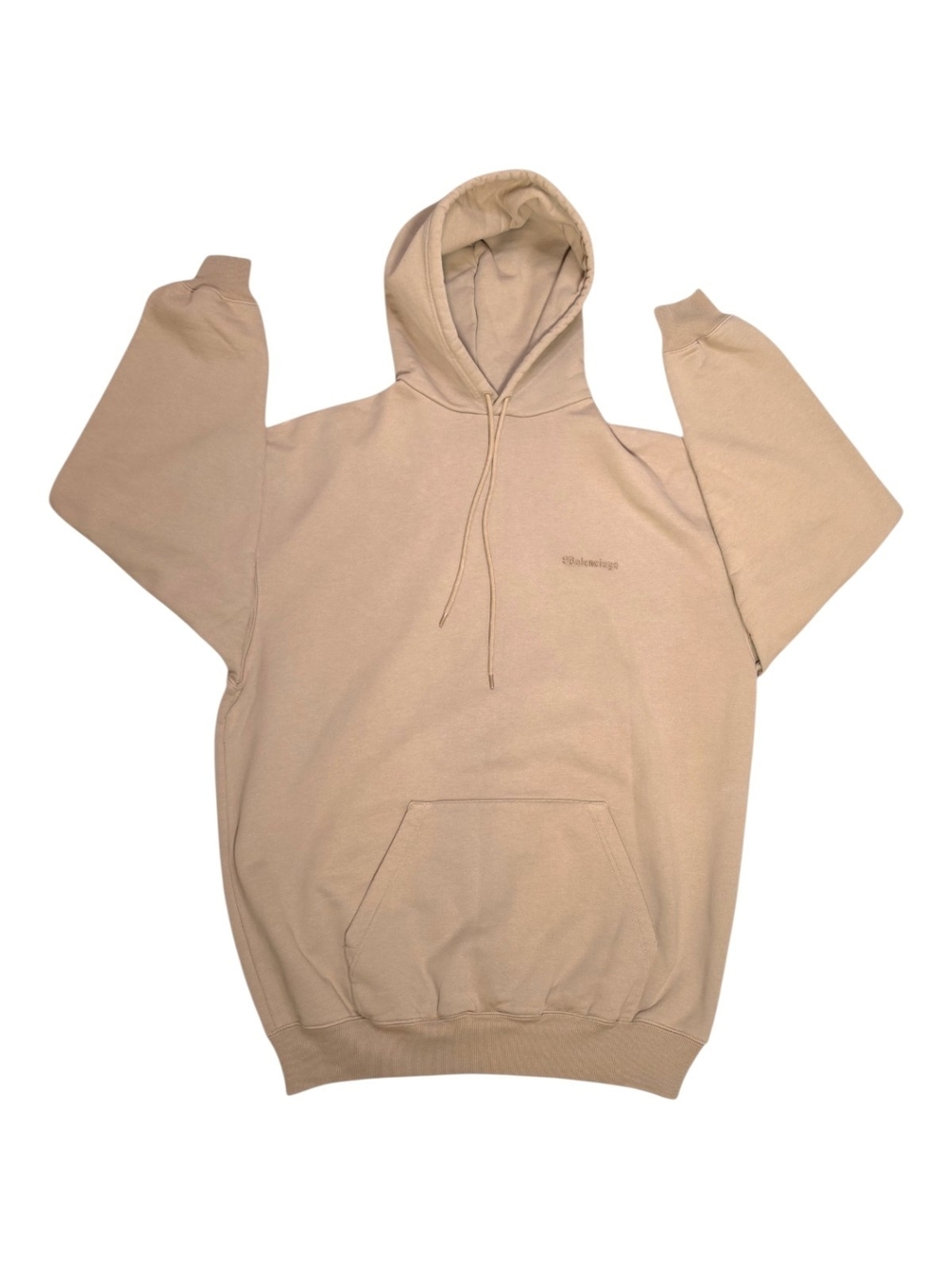 $1050 BALENCIAGA BB Hoodie Sweatshirt Oversized XS - Picture 2 of 6